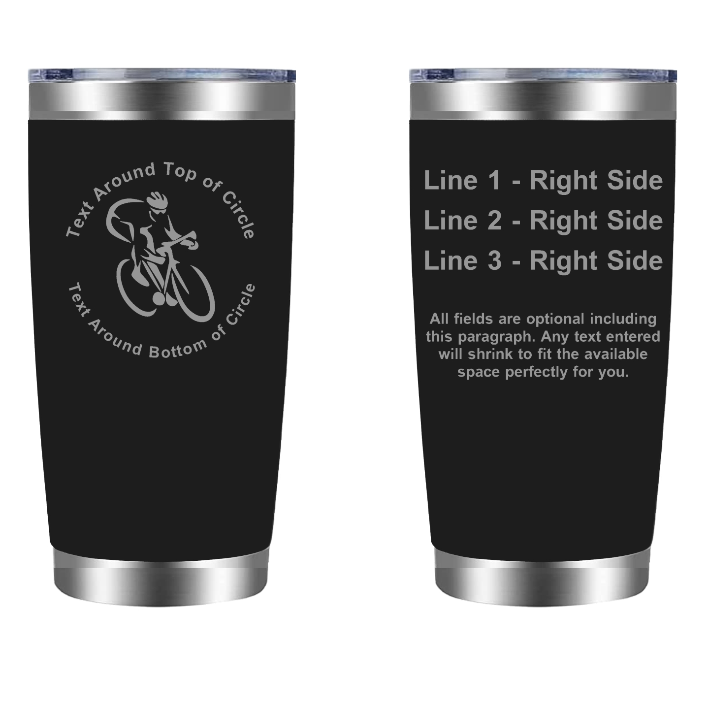 Personalized 20oz tumbler