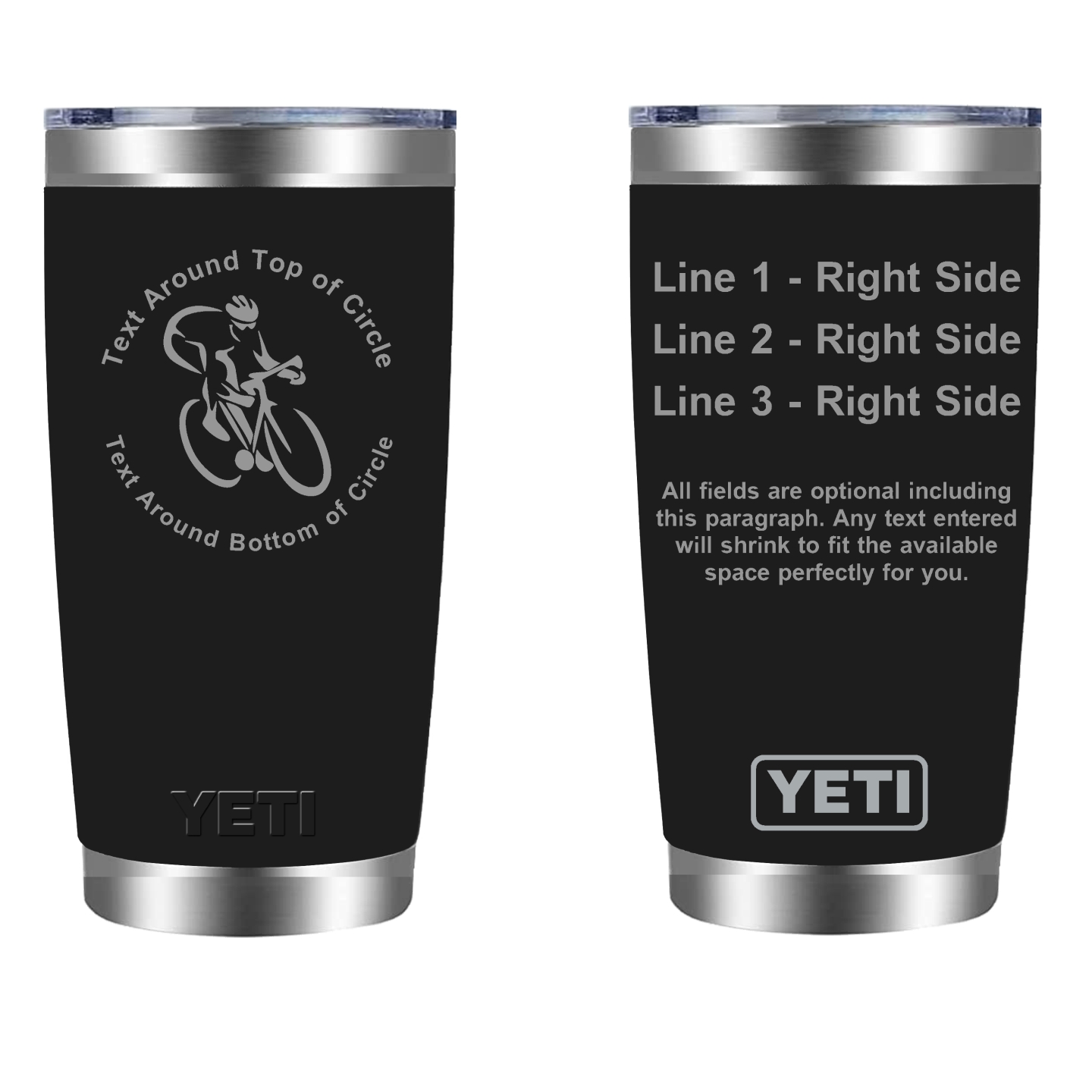 Personalized Yeti tumbler