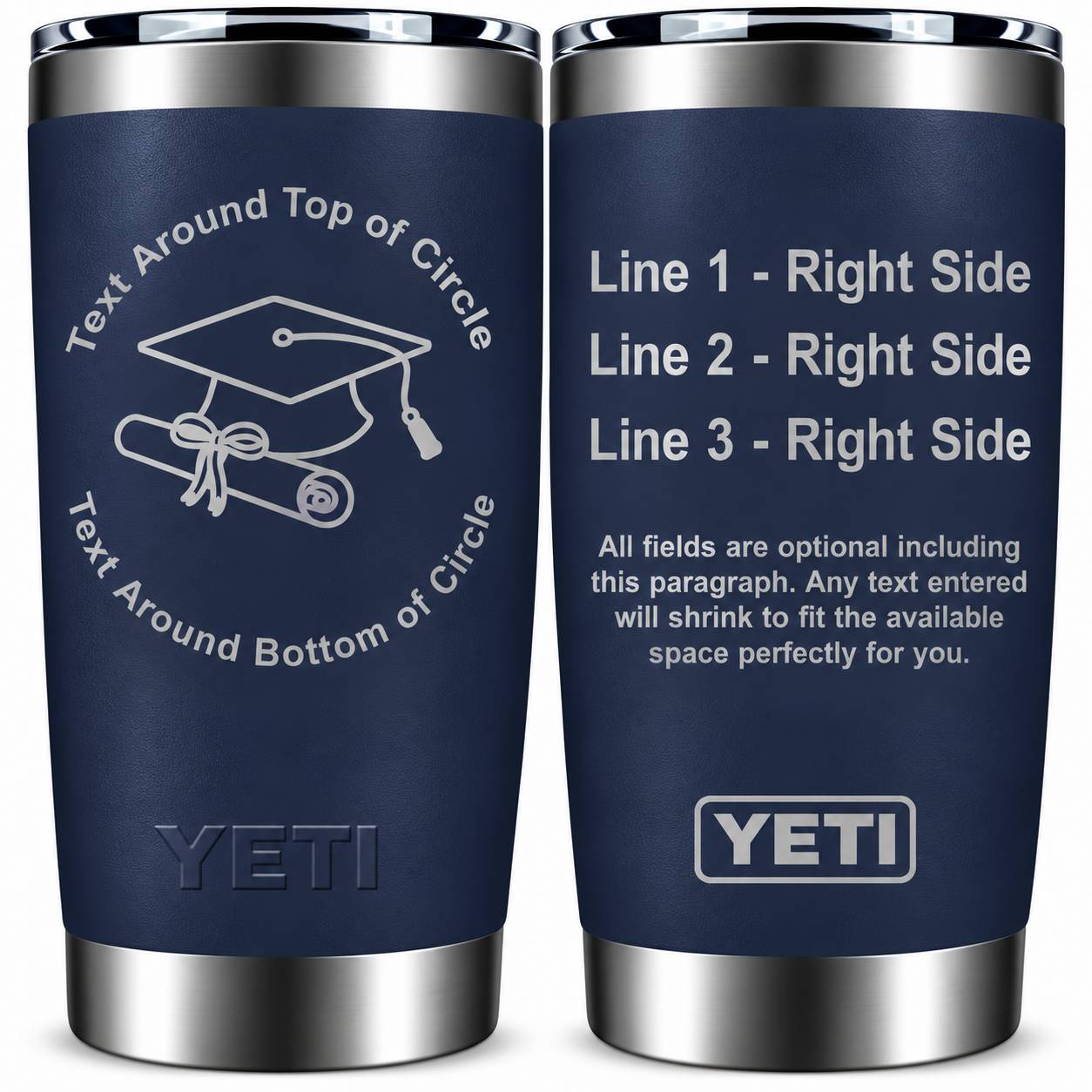 Personalized Yeti tumbler